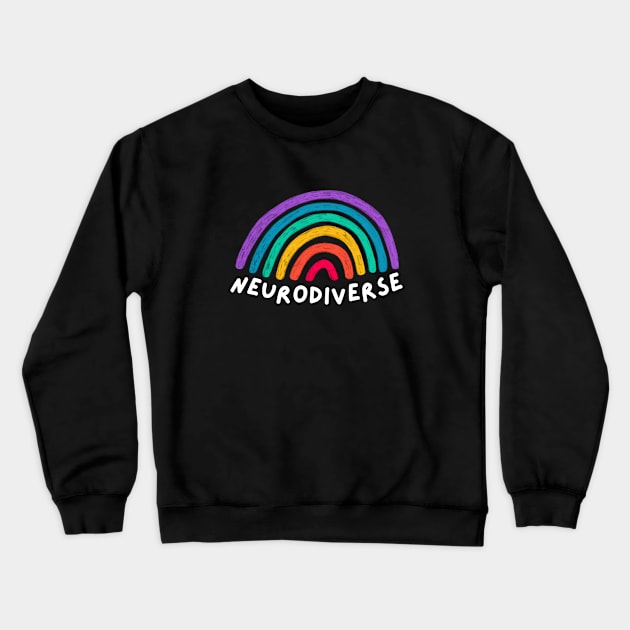 Neurodiverse Crewneck Sweatshirt by applebubble